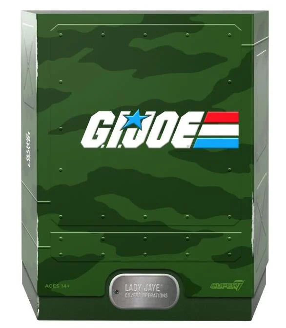G.I. Joe ULTIMATES! Lady Jaye Action Figure - 6-Inch Collectible Toy with Accessories - Perfect for Display, Play & G.I. Joe Collections