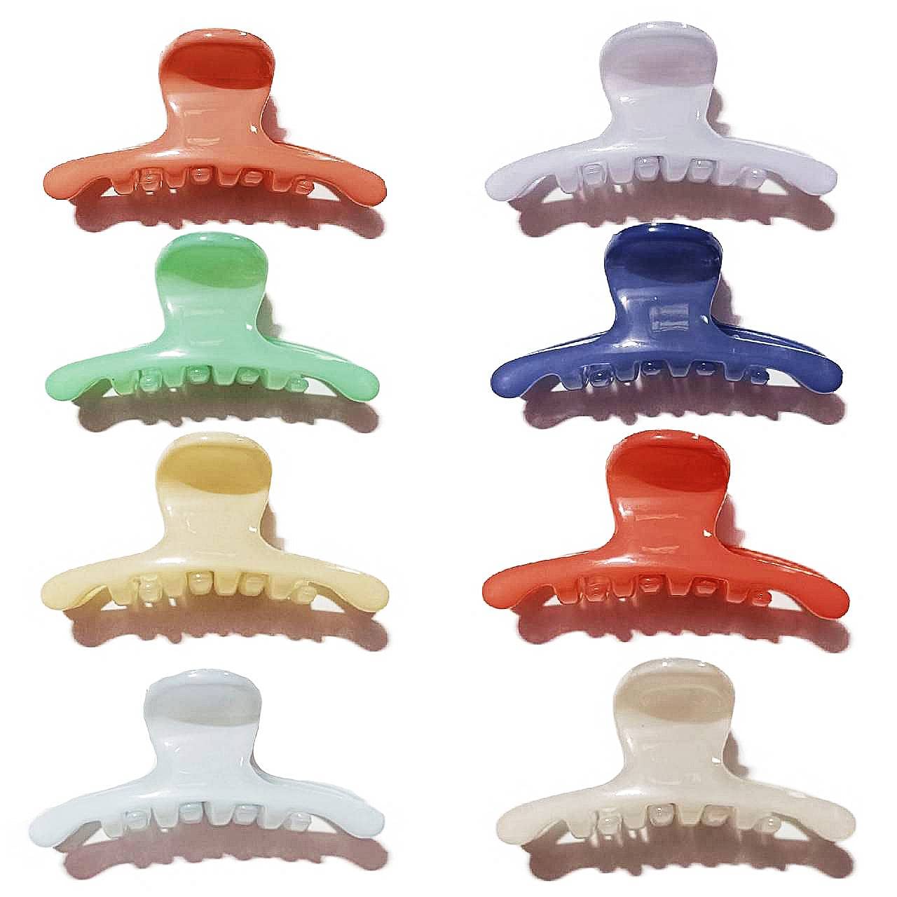 Vastra Studio 5-Piece Butterfly Hair Clips for Women - Medium Hair Accessories, Korean Style Clutch Claw Clips in Assorted Colors - Perfect for School, Work, and Everyday Styling