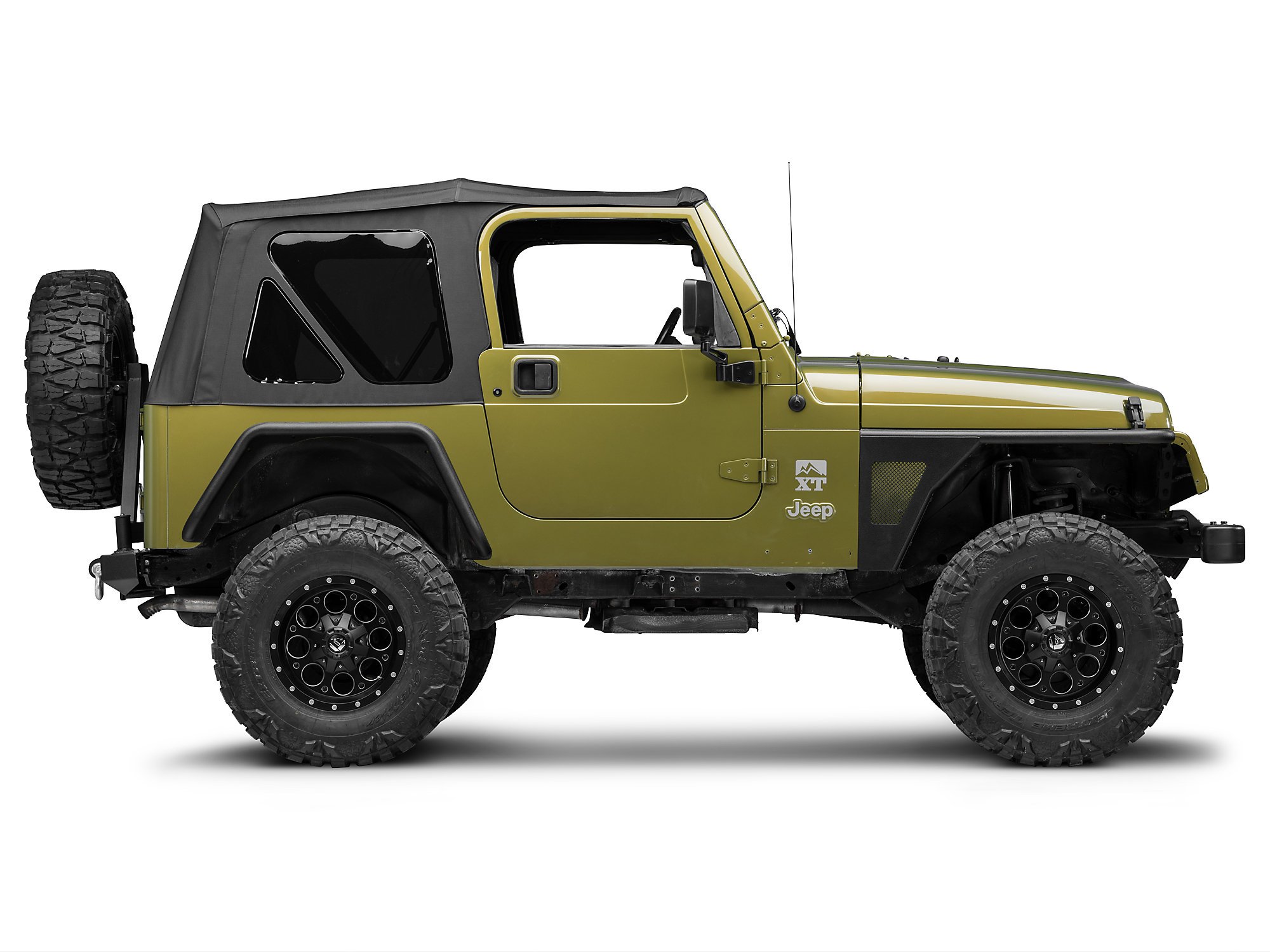 Barricade Fender Flares for 1997-2006 Jeep Wrangler TJ - Rear Wheel Protection & Off-Road Style Upgrade | Perfect for Mud, Rocks & Trail Adventures
