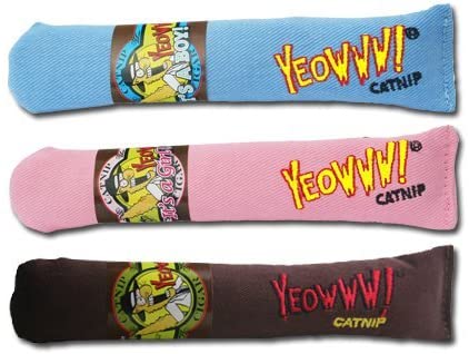 Organic Catnip Cigar Toy for Cats - Natural Herbal Fun Chew Toy for Kittens & Adult Cats - Perfect for Playtime, Training & Stress Relief