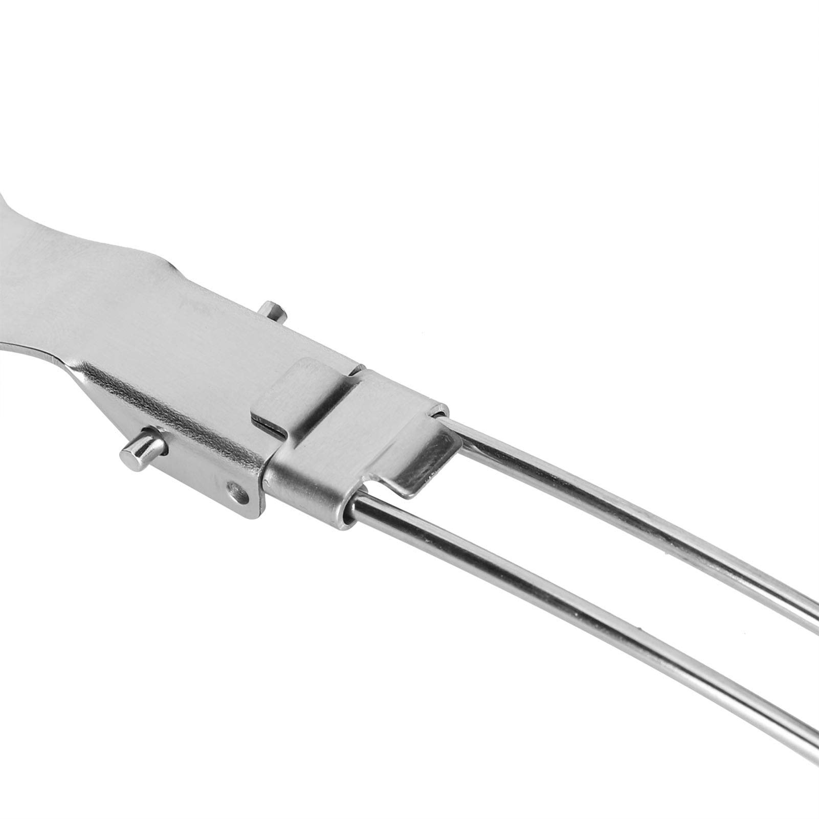 Foldable Camping Spatula with Extendable Handle - Compact Mini Frying Shovel for BBQ, Picnics & Outdoor Cooking - Perfect for Camping, Hiking, Backpacking & Home Kitchen Use