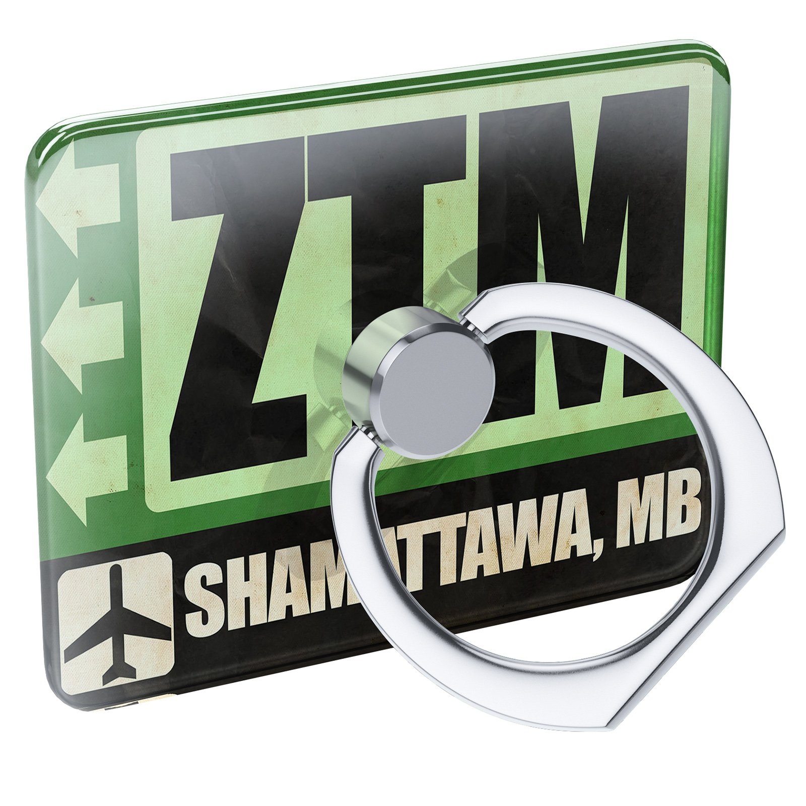 Cell Phone Ring Holder with Collapsible Grip & Stand - Neonblond Design, Perfect for Travel, Commuting, and Everyday Use at ZTM Shamattawa, MB Airport