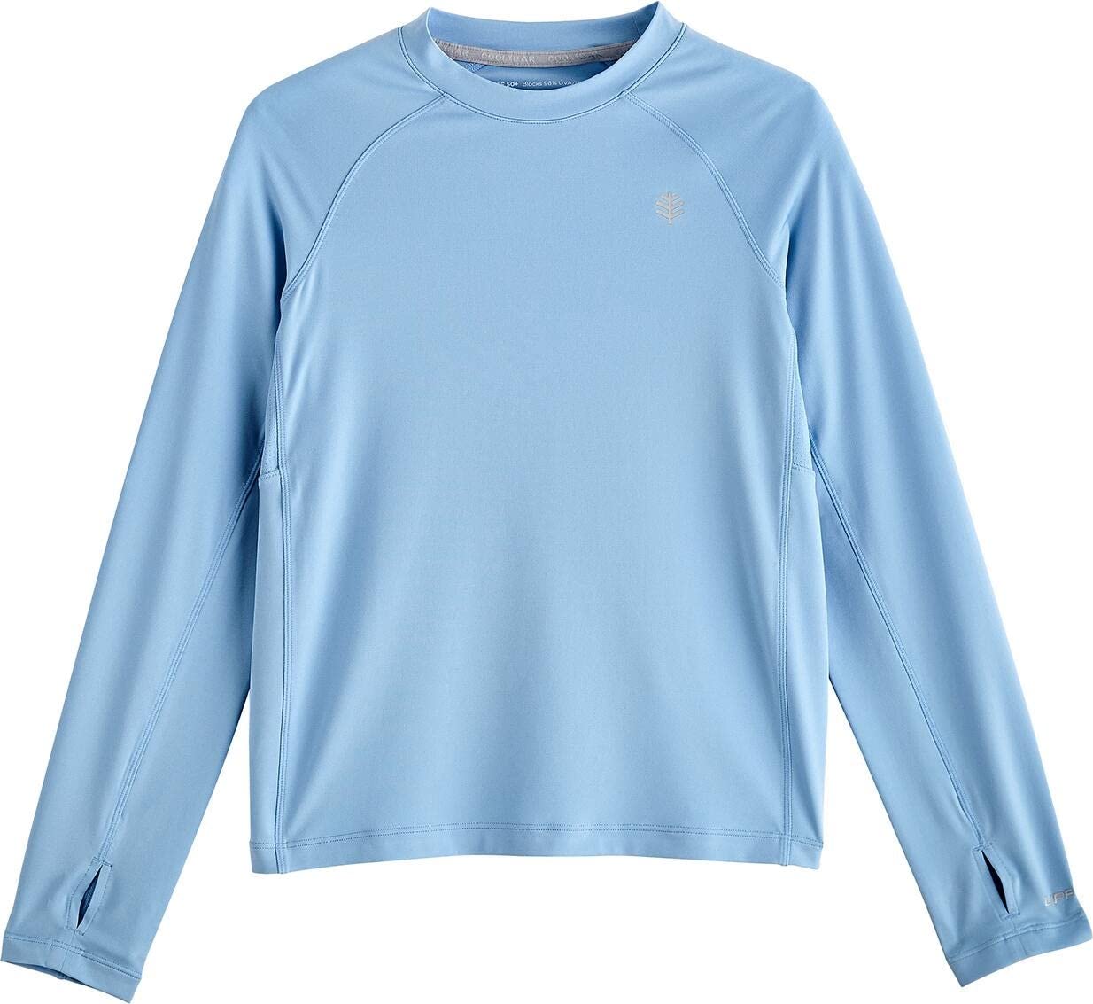 Coolibar UPF 50+ Kids' Sun Protective Long Sleeve Shirt - Breathable UV Protection Tee for Outdoor Sports & Play