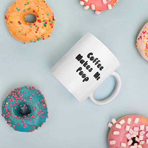 Funny Coffee Mug - 11oz Ceramic Novelty Gift for Tea & Coffee Lovers - Perfect for Office & Home Use
