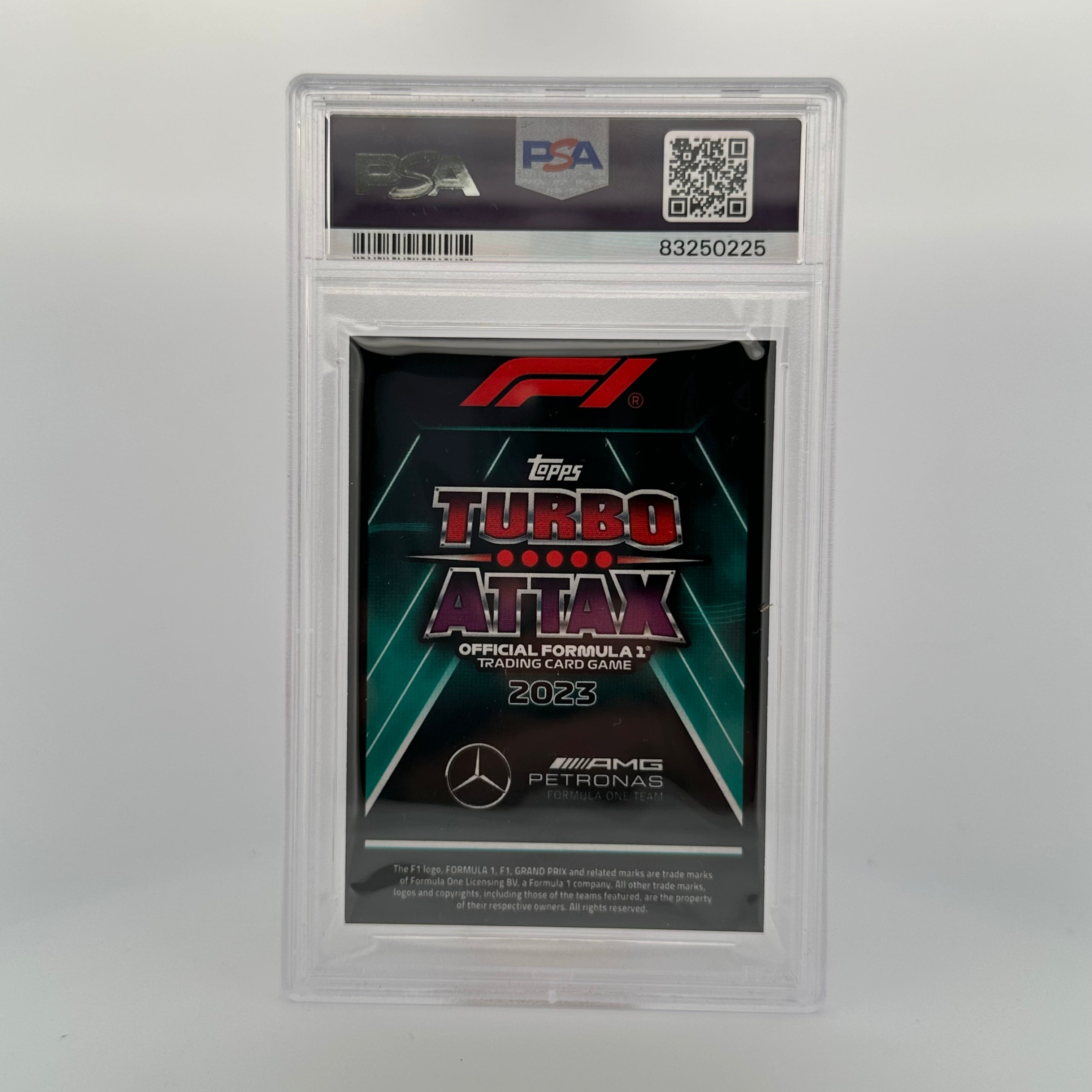 PSA 9 Graded George Russell #LE24Q Quartz Limited Edition F1 Racing Card - Perfect for Collectors, Investors & Motorsport Fans Display