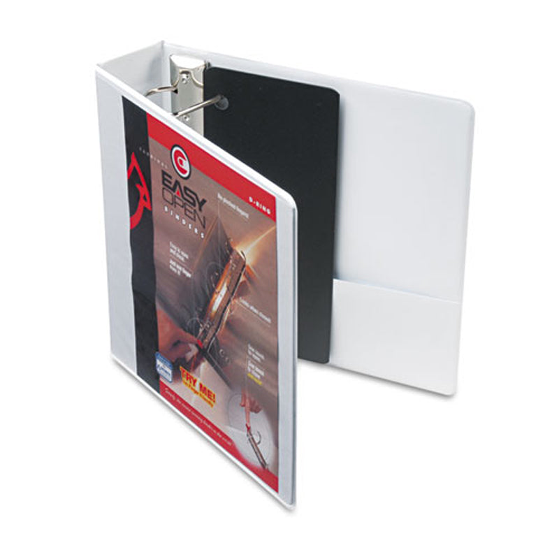 Premium Easy-Open Locking Slant D-Ring Binder with Clear View Cover - Perfect for School, Office & Document Organization