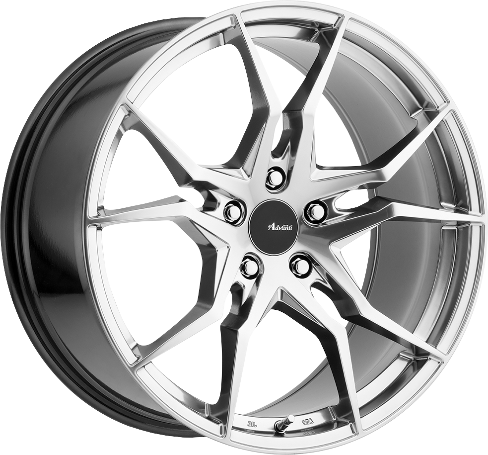 Advanti Hydra Titanium 18x8 +45 5x100mm 73.1mm Alloy Wheels - Lightweight Performance Rims for Cars, SUVs & Trucks - Perfect for Street Racing, Off-Roading & Custom Builds