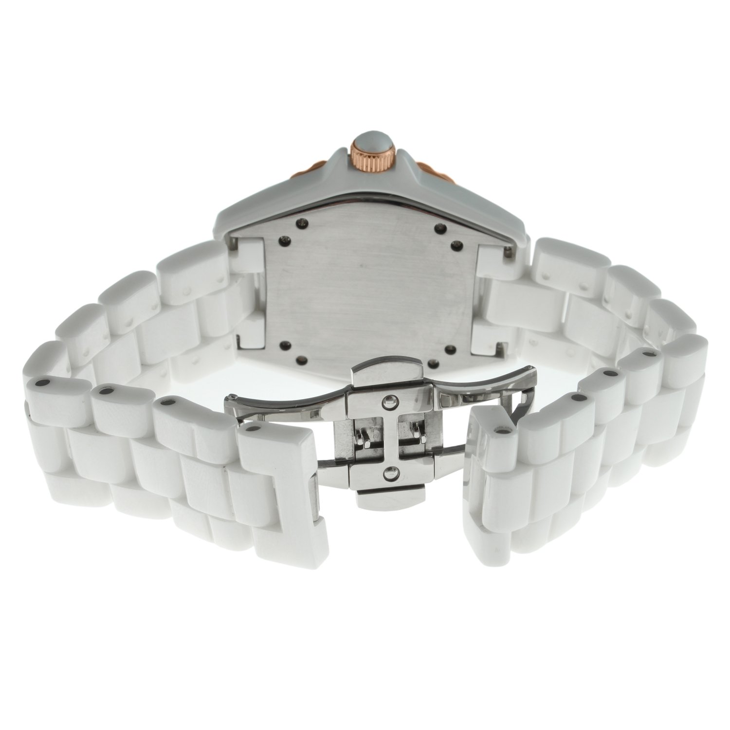 Peugeot Women's Swiss Ceramic Analog Watch - White Ceramic Case & Bracelet, Water Resistant, Luxury Dress Watch for Women | Perfect for Office, Evening Events & Special Occasions