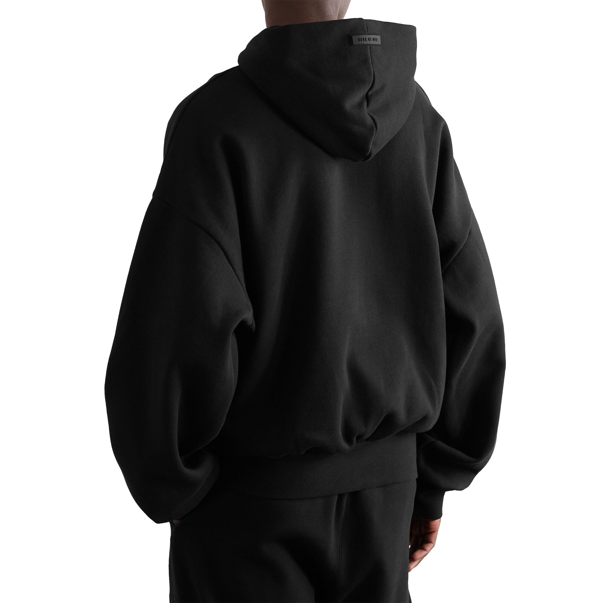 Fear Of God Essentials Black Hoodie (SS23) - Men's Streetwear Pullover for Casual & Layering | Perfect for Urban Fashion & Everyday Wear