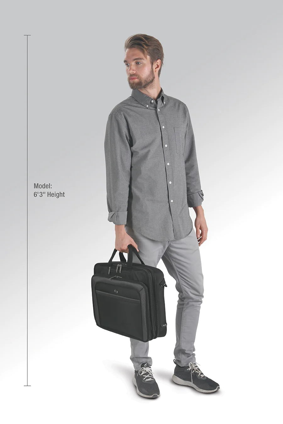 Solo Empire Professional Leather Briefcase for Men - Stylish & Durable Business Laptop Bag for Work, Office, and Travel | Perfect for Business Professionals and Commuters