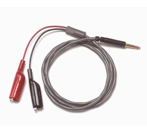 Fluke Pomona 5026 Bantam Plug to 2 Alligator Clips Test Lead Set - 1916557, 1916569 - Perfect for Electronics Testing, Circuit Debugging & DIY Projects