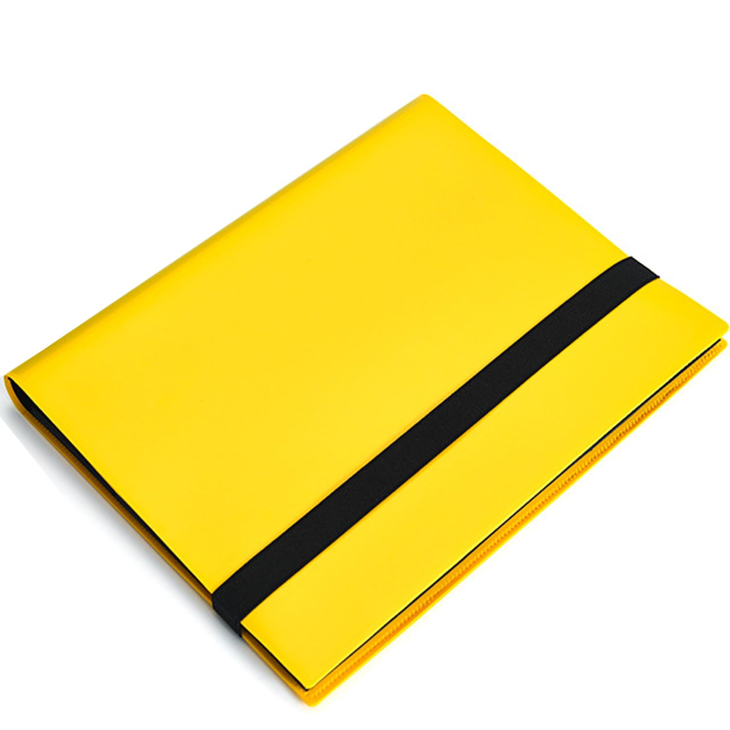Premium 9-Pocket Trading Card Binder - Pokemon Card Protector with 30 Pages (Holds 540 Cards) - Durable Card Collection Album with Sleeves - Perfect for Collectors, Tournaments & Storage (Yellow)