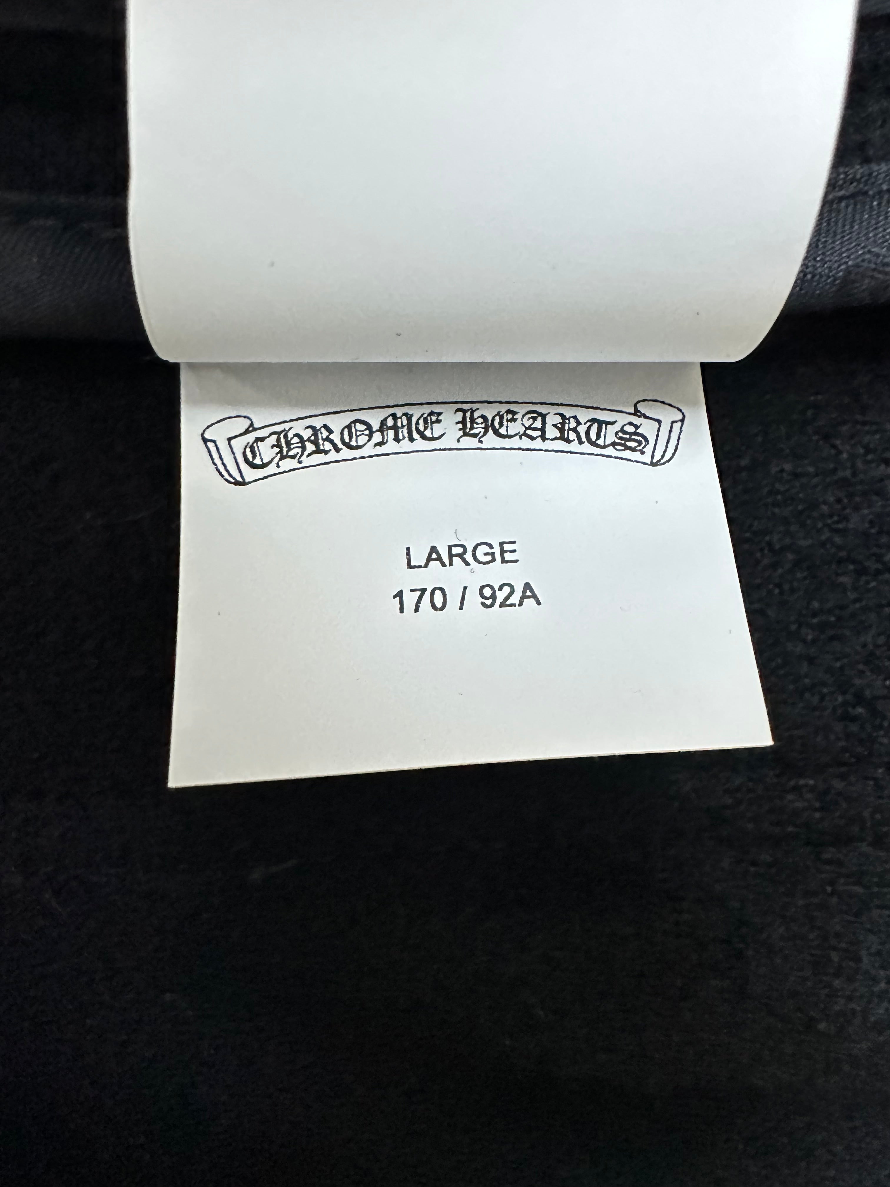 Chrome Hearts Black Wool Lola Coat - Premium Women's Winter Trench Coat for Fashion & Luxury Outerwear - Perfect for Parties, Dates & Cold Weather