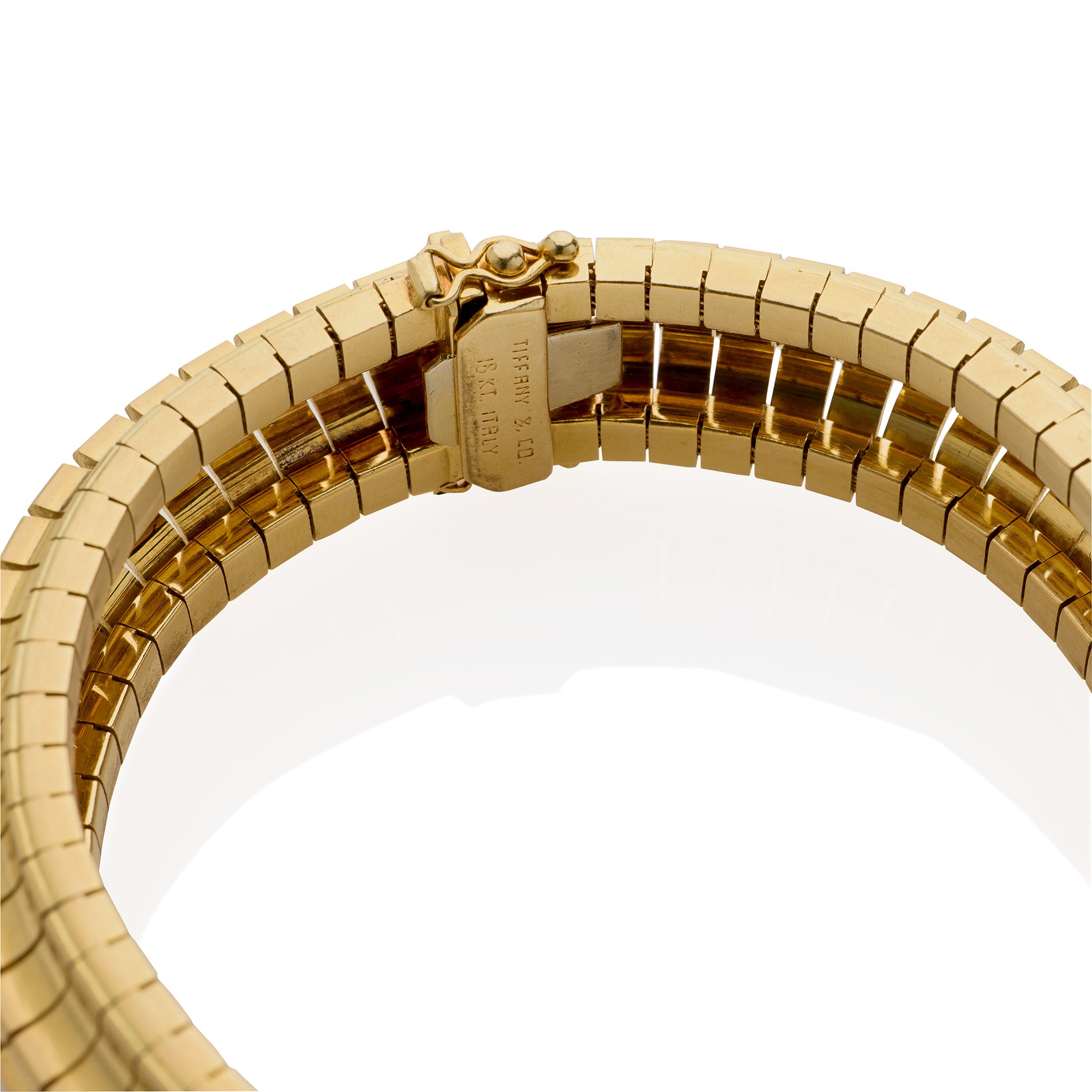 Tiffany & Co. Italy 18K Gold Bracelet for Women - Luxury Italian Gold Jewelry Gift for Anniversary, Birthday & Special Occasions