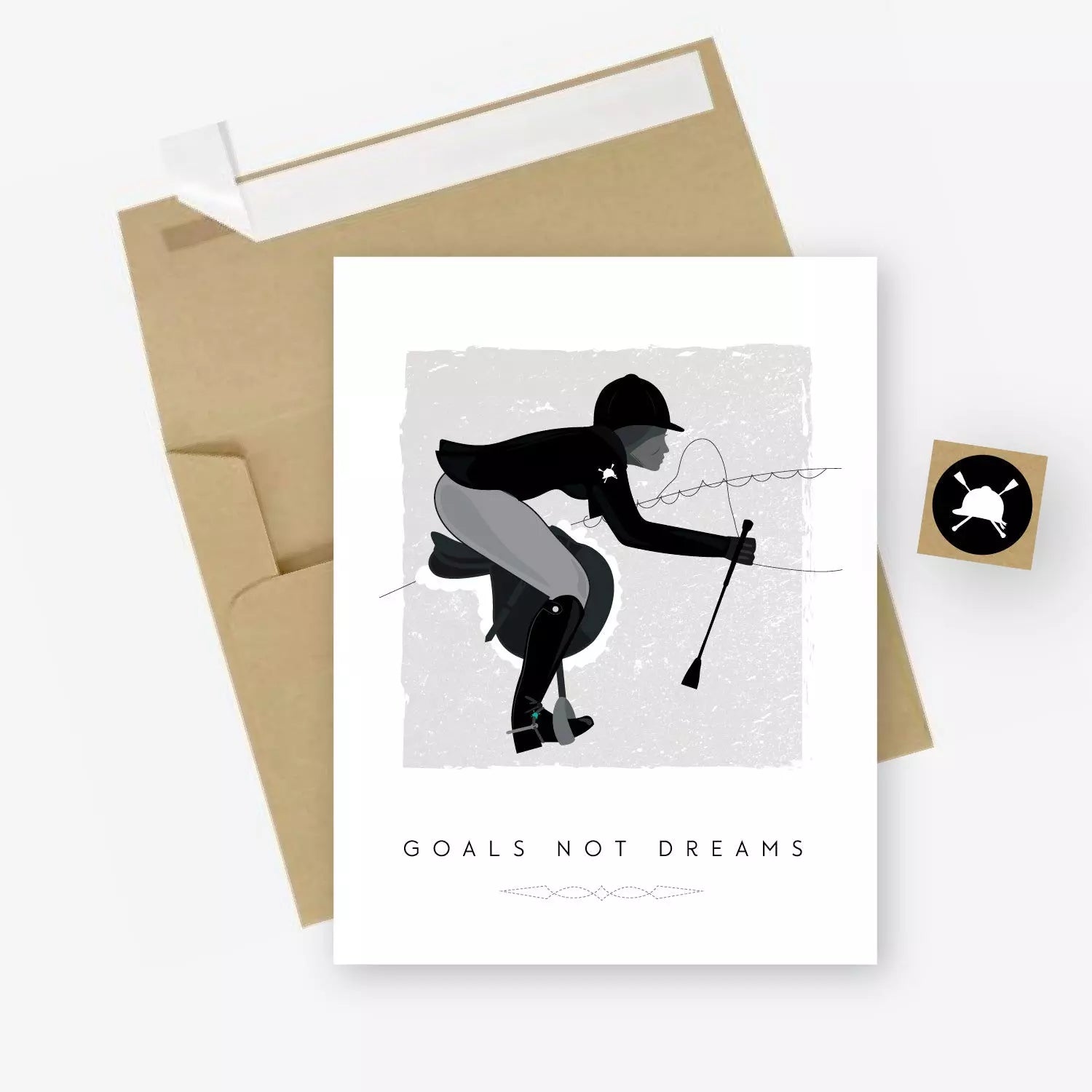 Goals - Motivational & Inspirational Wall Art for Home & Office Decor | Perfect for Living Room, Bedroom, or Workspace