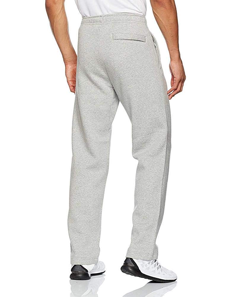Nike Men's Open Hem Club Fleece Sweatpants - Comfortable Athletic Joggers for Casual Wear, Gym & Lounge