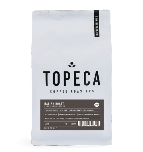 Premium Italian Roast Coffee Beans - Dark Roast Rich Flavor for Espresso & Drip Brew - Perfect for Home, Office & Gifts