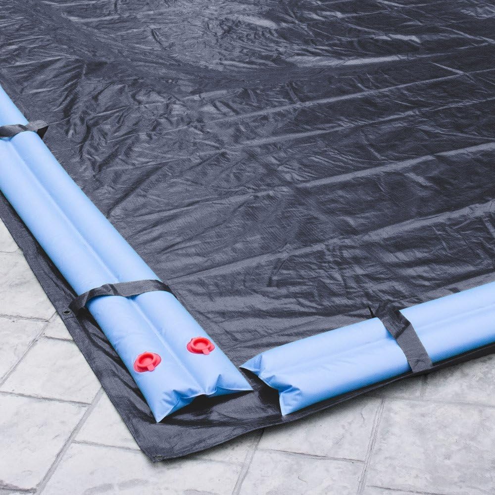 Robelle 362545R Heavy Duty Winter Pool Cover 25x45 ft - In-Ground Swimming Pool Cover for Snow, Ice & Debris Protection | Durable Cold Weather Protection for Above Ground & Inground Pools | Perfect for Winterizing Backyard, Residential & Commercial Pools