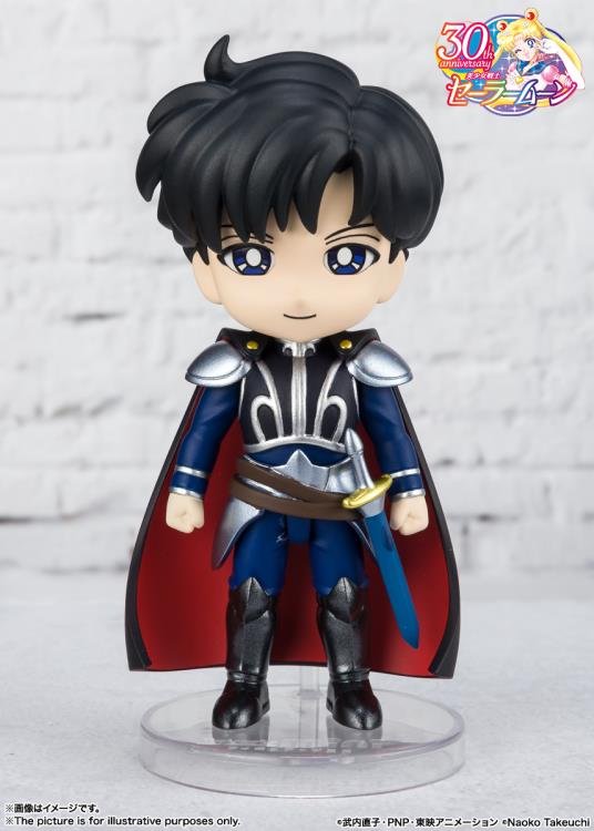 Bandai Figuarts Mini #089 Sailor Moon Prince Endymion Action Figure - Anime Collectible for Fans & Display