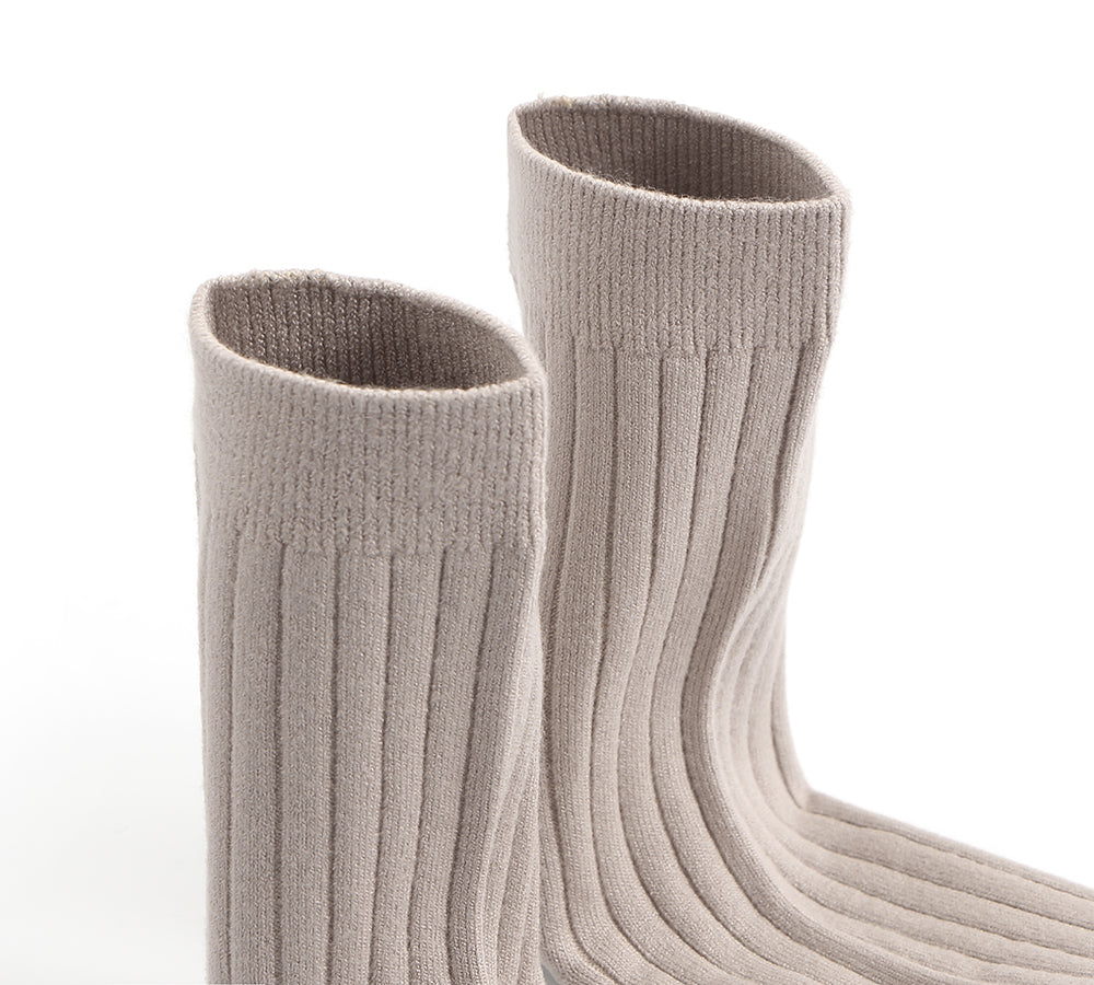 TARRAMARRA® Men's Wool Blend Socks - 4 Pairs Pack - Warm & Comfortable Winter Socks for Hiking, Outdoor Activities & Daily Wear