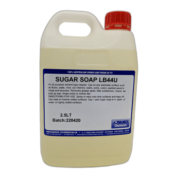 Advanced Chemicals Concentrated Sugar Soap - Powerful Wall & Floor Cleaner for Home Deep Cleaning | Ideal for Kitchen, Bathroom & High-Traffic Areas