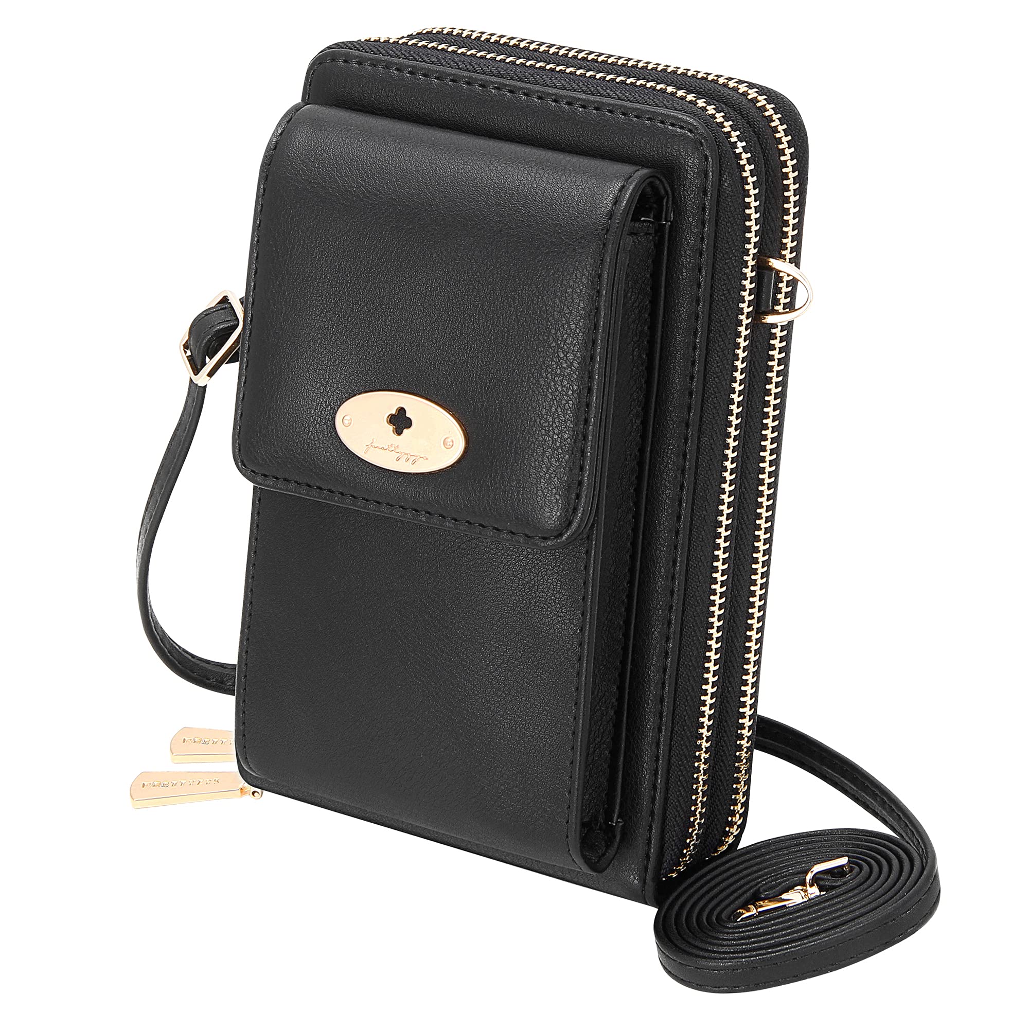KUKOO Small Crossbody Bag for Women - Slim Phone Purse with Credit Card Slots & RFID Protection | Perfect for Travel, Shopping, and Everyday Use