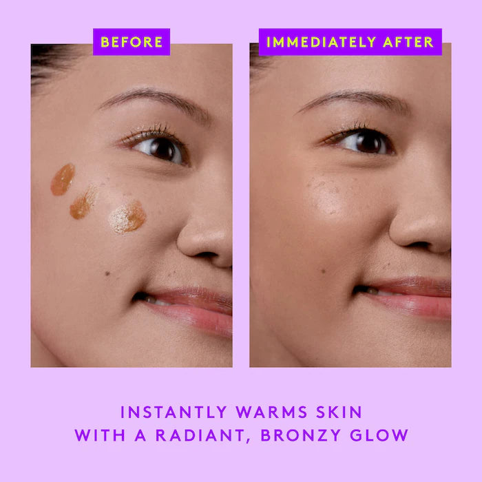 Drunk Elephant D Bronzi™ Bronzing Drops with Peptides - Glow Boosting Face Serum for Dewy, Sun-Kissed Skin | Perfect for Daily Use, Travel & Natural Makeup Looks