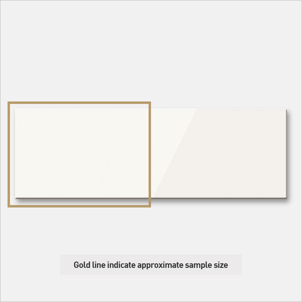 Premium Cascade White 100x300mm Matte Unrectified Subway Tile - Classic Kitchen Backsplash & Bathroom Wall Tile for Modern Home Renovation