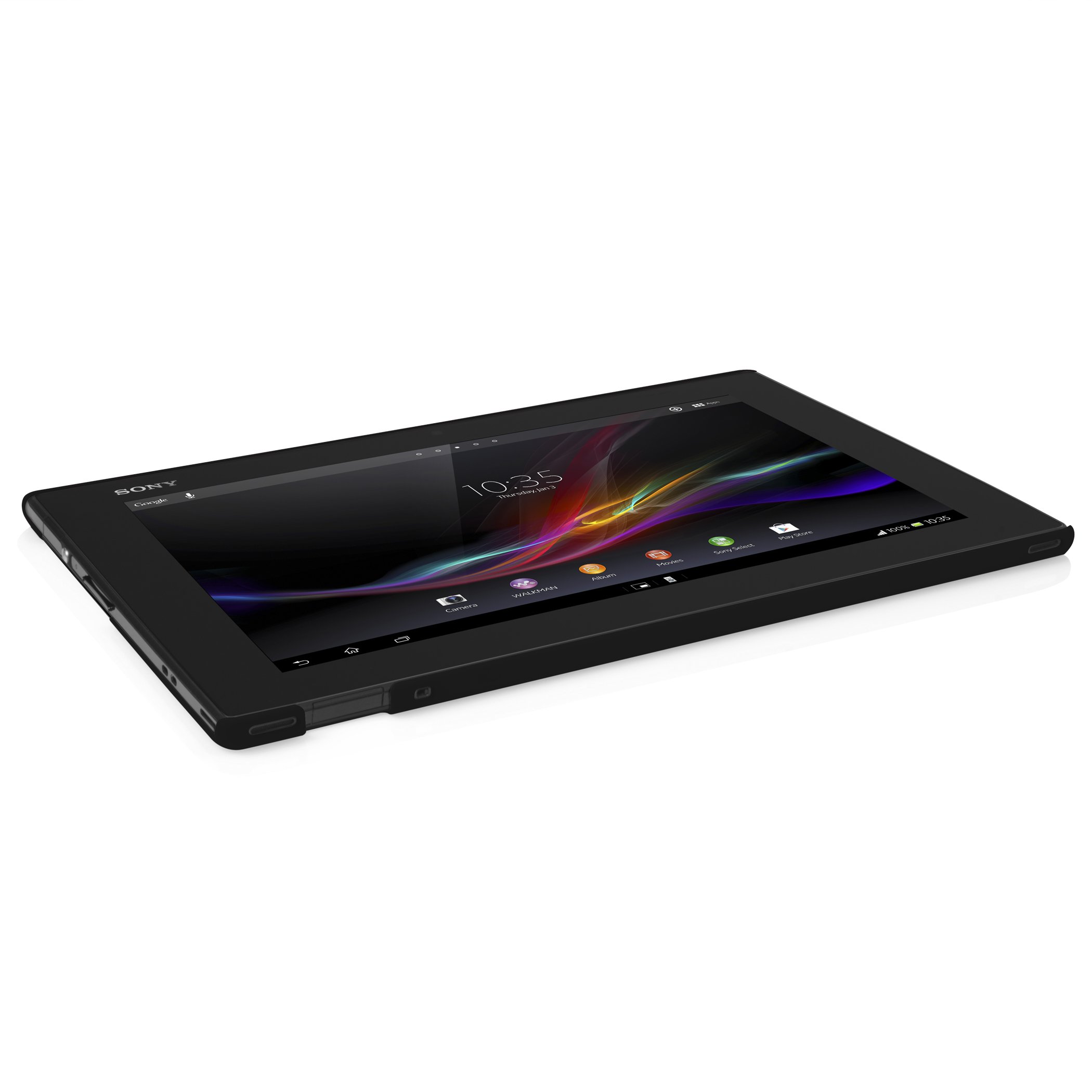 Incipio Feather Case for Sony Xperia Z Tablet - Slim Protective Cover - Obsidian Black (SE-201) | Lightweight & Durable for Everyday Use, Travel & Work