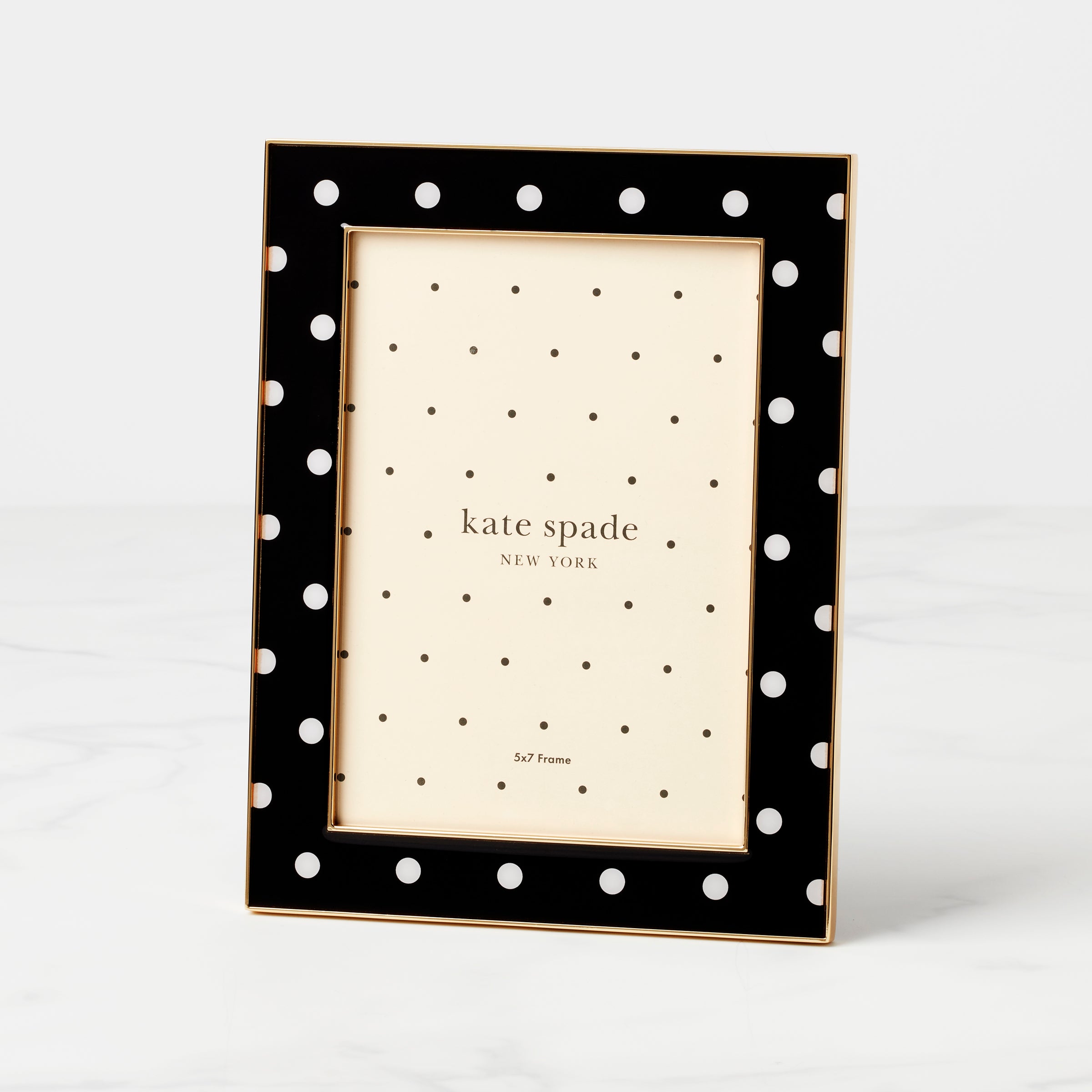 5x7 Dot Frame - Elegant Picture Frame for Photos, Artwork, and Certificates - Perfect for Home Decor, Office Display, and Gift Giving