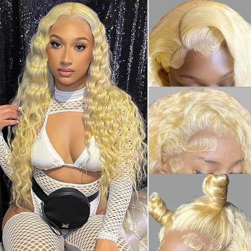 613 Deep Wave Lace Front Wig