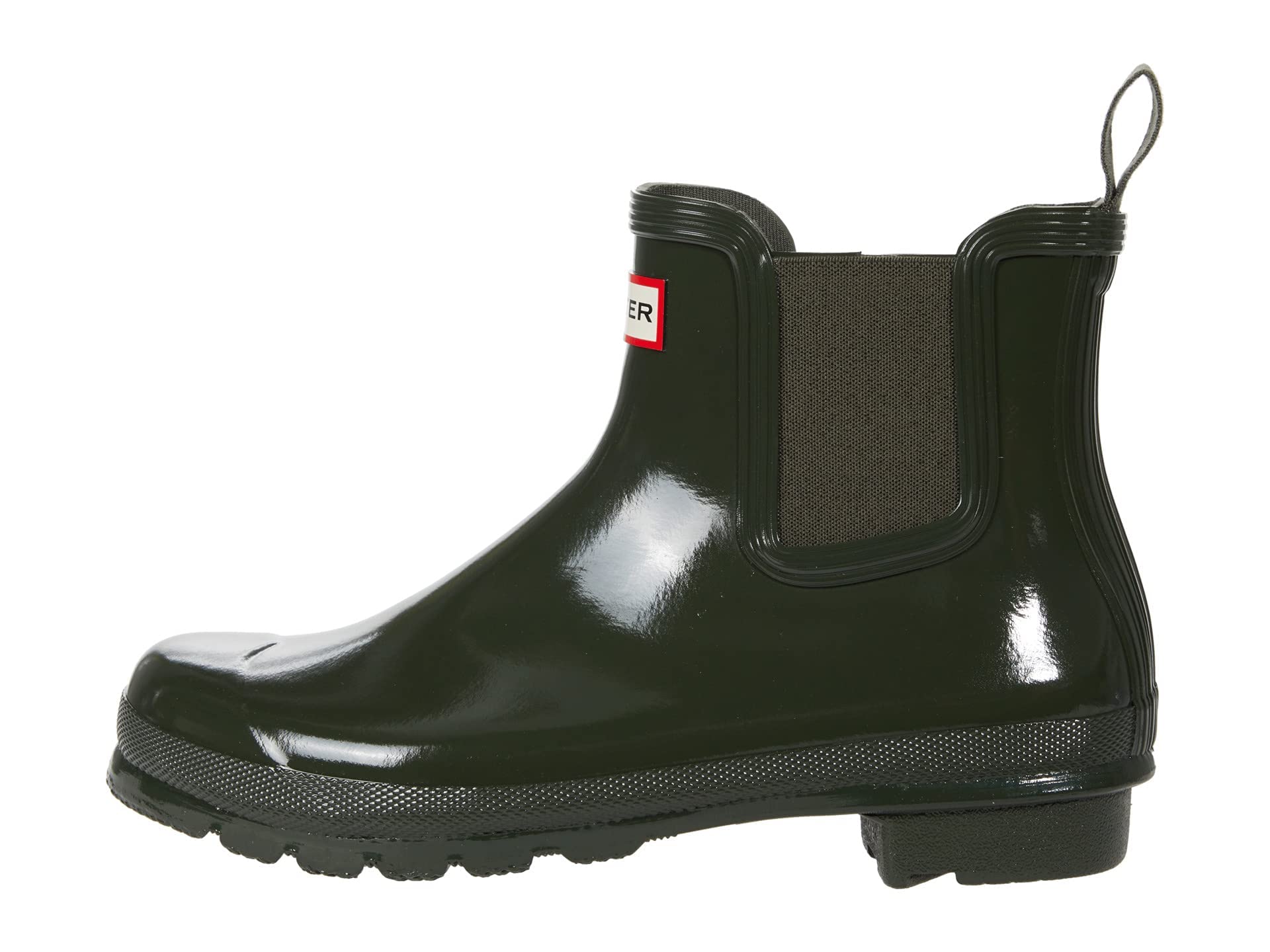 Hunter Women's Original Chelsea Gloss Rain Boots - Waterproof Rubber Boots for Women, Fashionable Rainwear for Outdoor, Gardening & Festival Use
