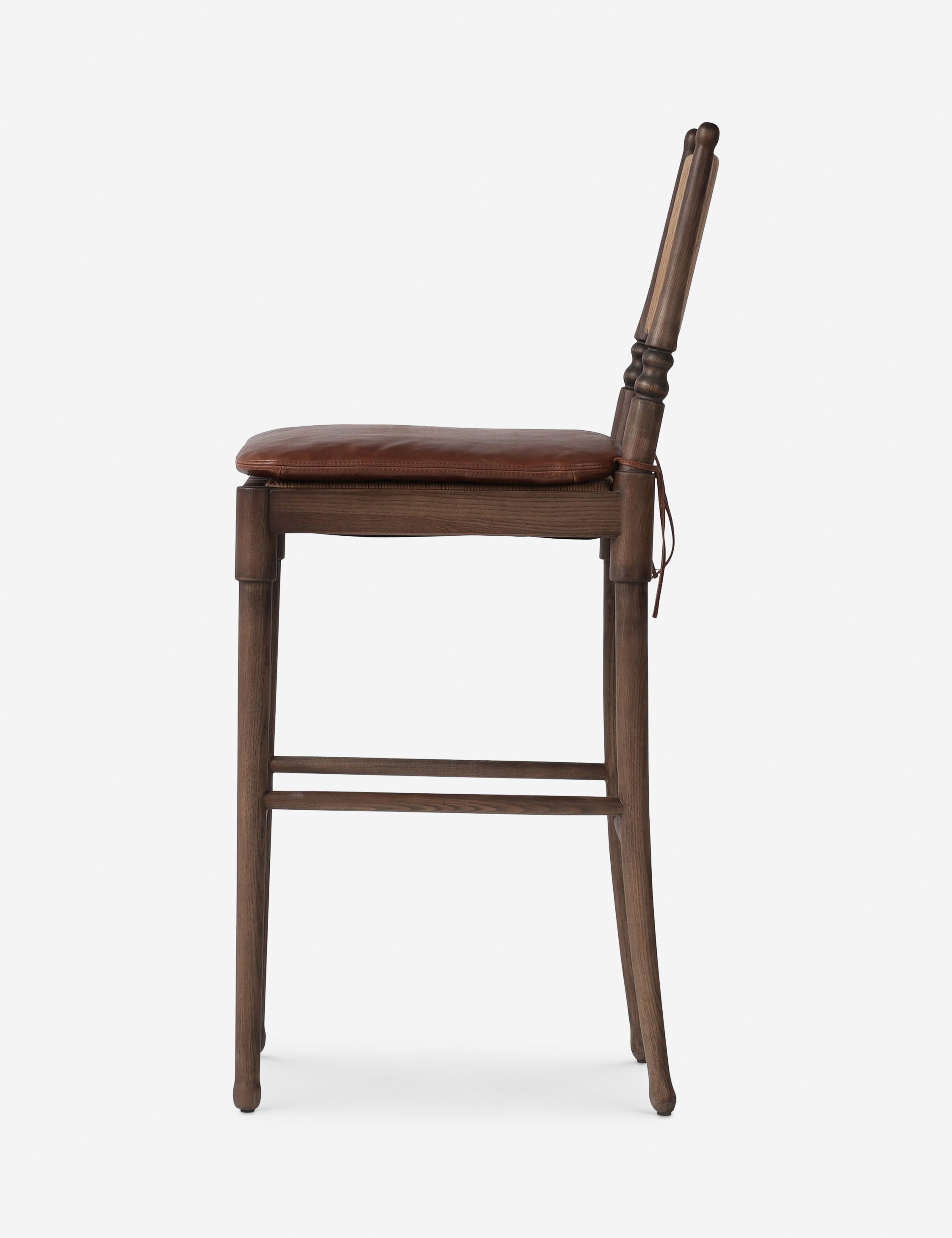 Fayth Bar and Counter Stool by Amber Lewis x Four Hands - Modern Kitchen & Dining Stools for Home Bar, Breakfast Nook & Restaurant Use