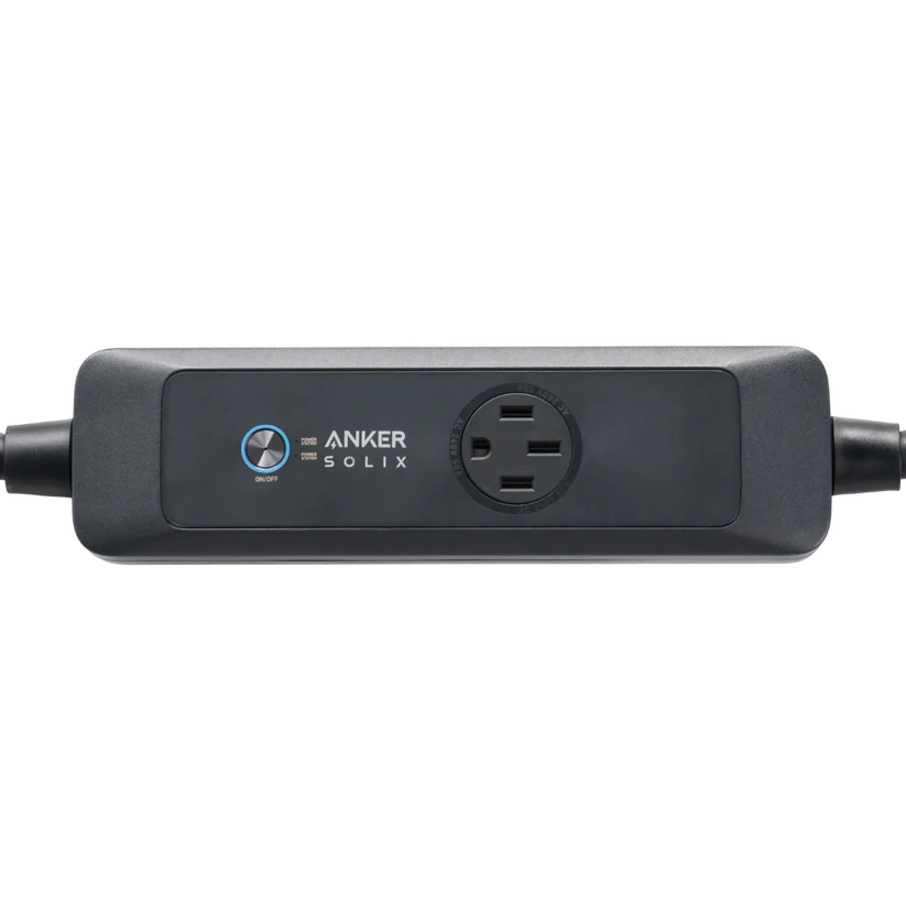 Anker SOLIX Double Power Hub - 200W Portable Charger with Dual USB-C Ports for Fast Charging | Perfect for Travel, Camping & Emergency Power Backup