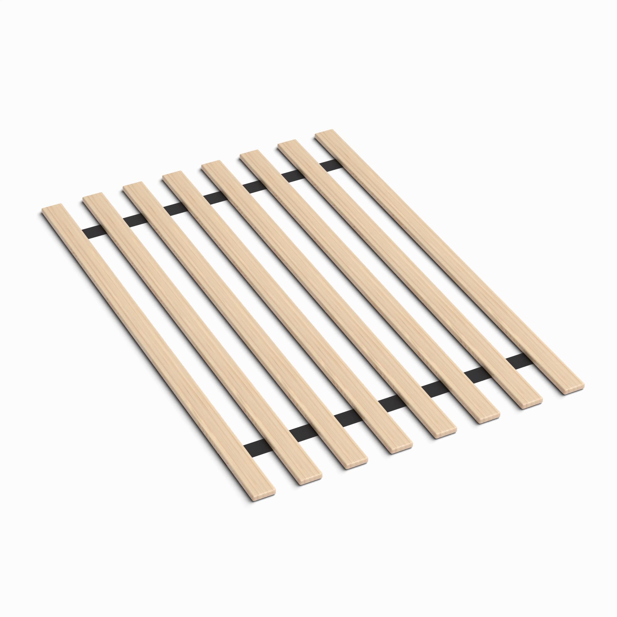 **Treaton 0.68-Inch Heavy Duty Vertical Wooden Bunkie Board/Bed Slats – Full Size (54