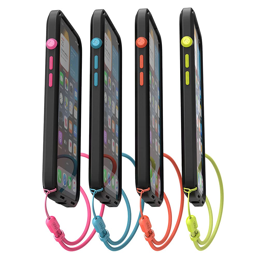 **Catalyst iPhone 13 Mini Case - Slim & Drop Proof Protective Cover with Lanyard, Fingerprint Resistant (Stealth Black) - Perfect for Outdoor, Travel & Everyday Use**