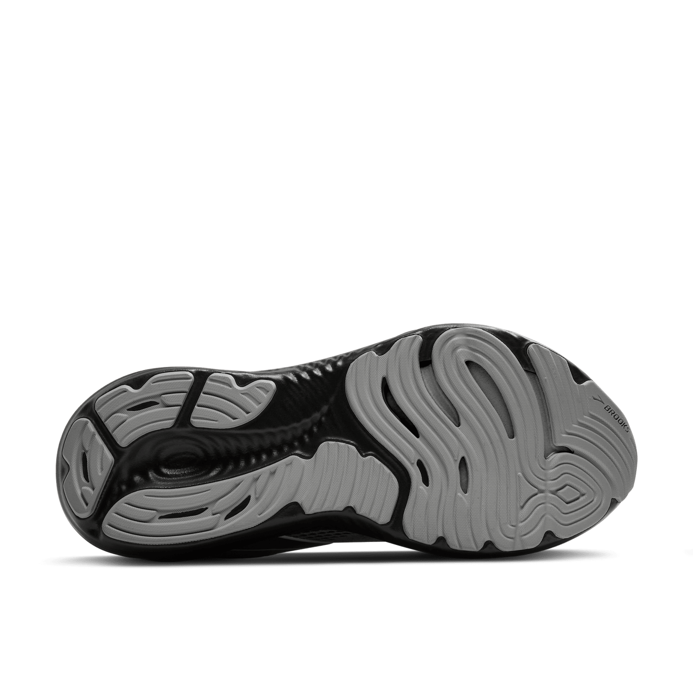Brooks Glycerin 22 Running Shoes for Men (2E Wide Width) - Primer Gray/Ebony/Bluewash | Cushioned Road Running Sneakers for Long Distance & Marathon Training