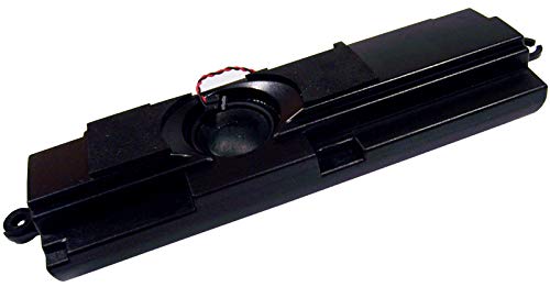 HP 8200 Elite Premium Right Stereo Speaker 663355-001 - 2-Wire 2-Pin Single Black Computer Speaker for Desktop PC, Office & Home Audio Setup