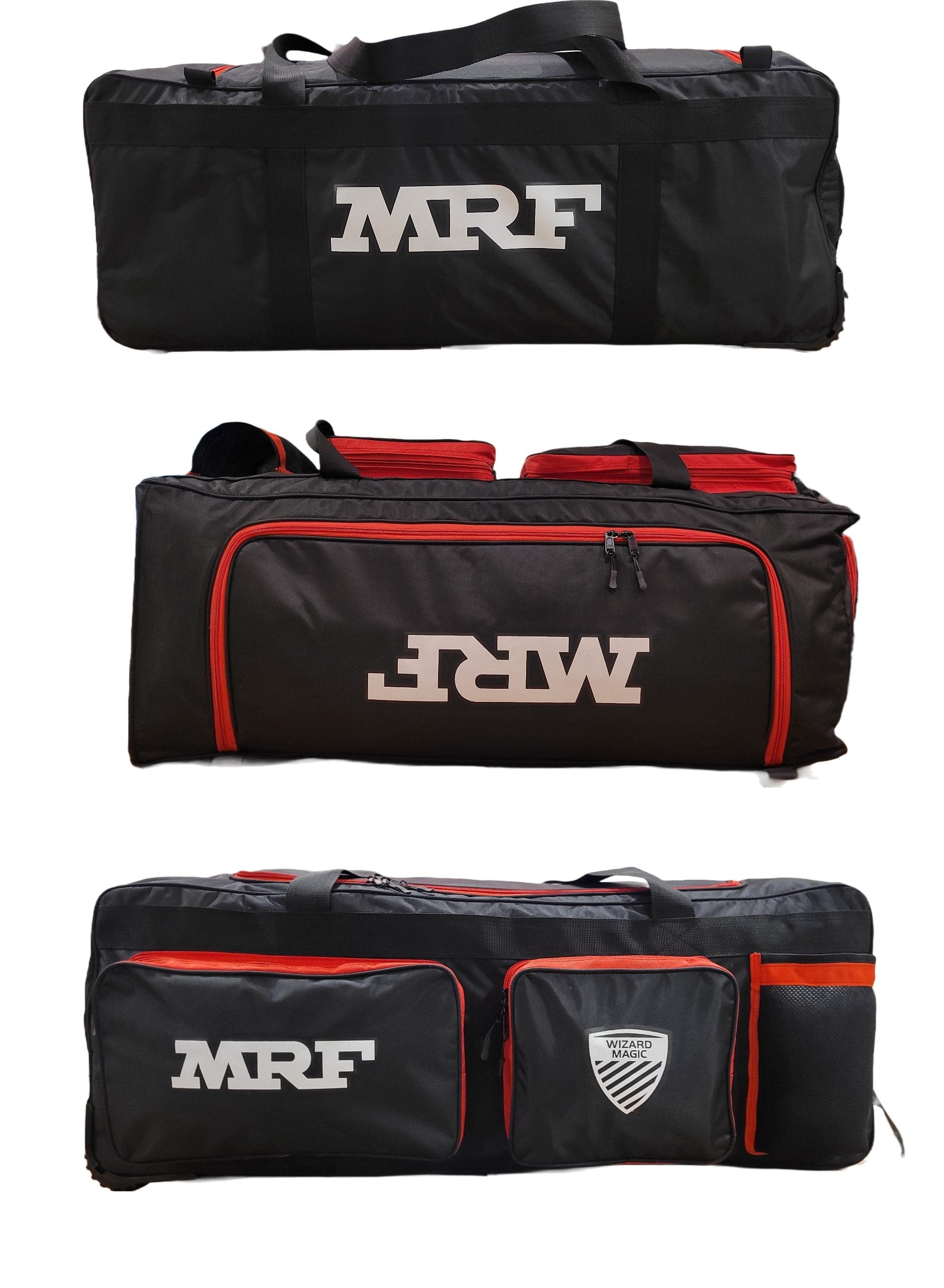 MRF Wizard Magic Cricket Kit Bag - Premium Cricket Equipment for Training & Matches - Perfect for Cricket Players & Enthusiasts