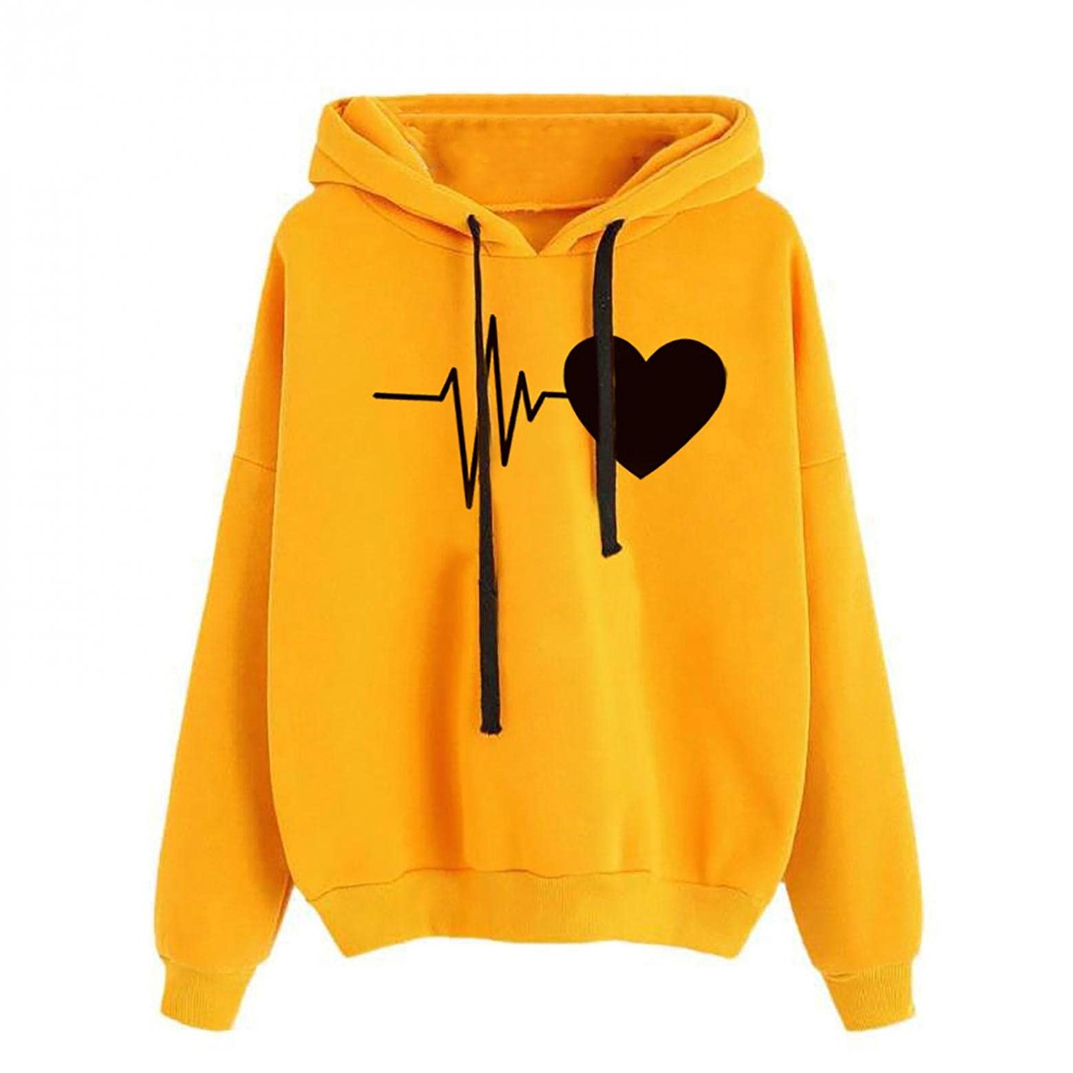 Women's Tie-Dye Printed Hoodies - Long Sleeve Drawstring Pullover Sweatshirt with Hood | Casual Wear, Street Fashion & Loungewear for Everyday Comfort