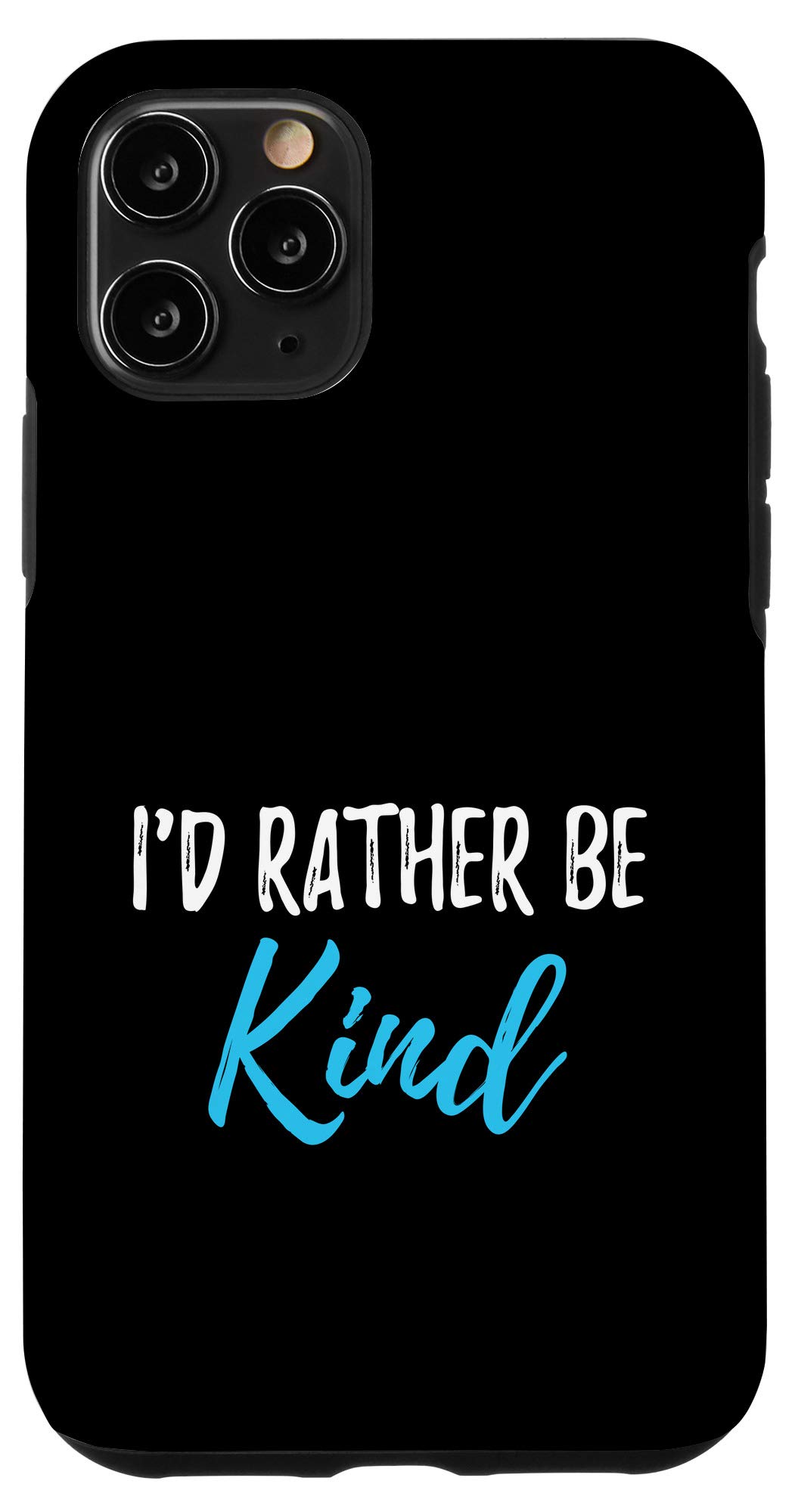 iPhone 11 Pro Kindness Inspirational Phone Case - Durable Yoga & Mindfulness Protective Cover for Meditation Lovers & Yoga Practitioners