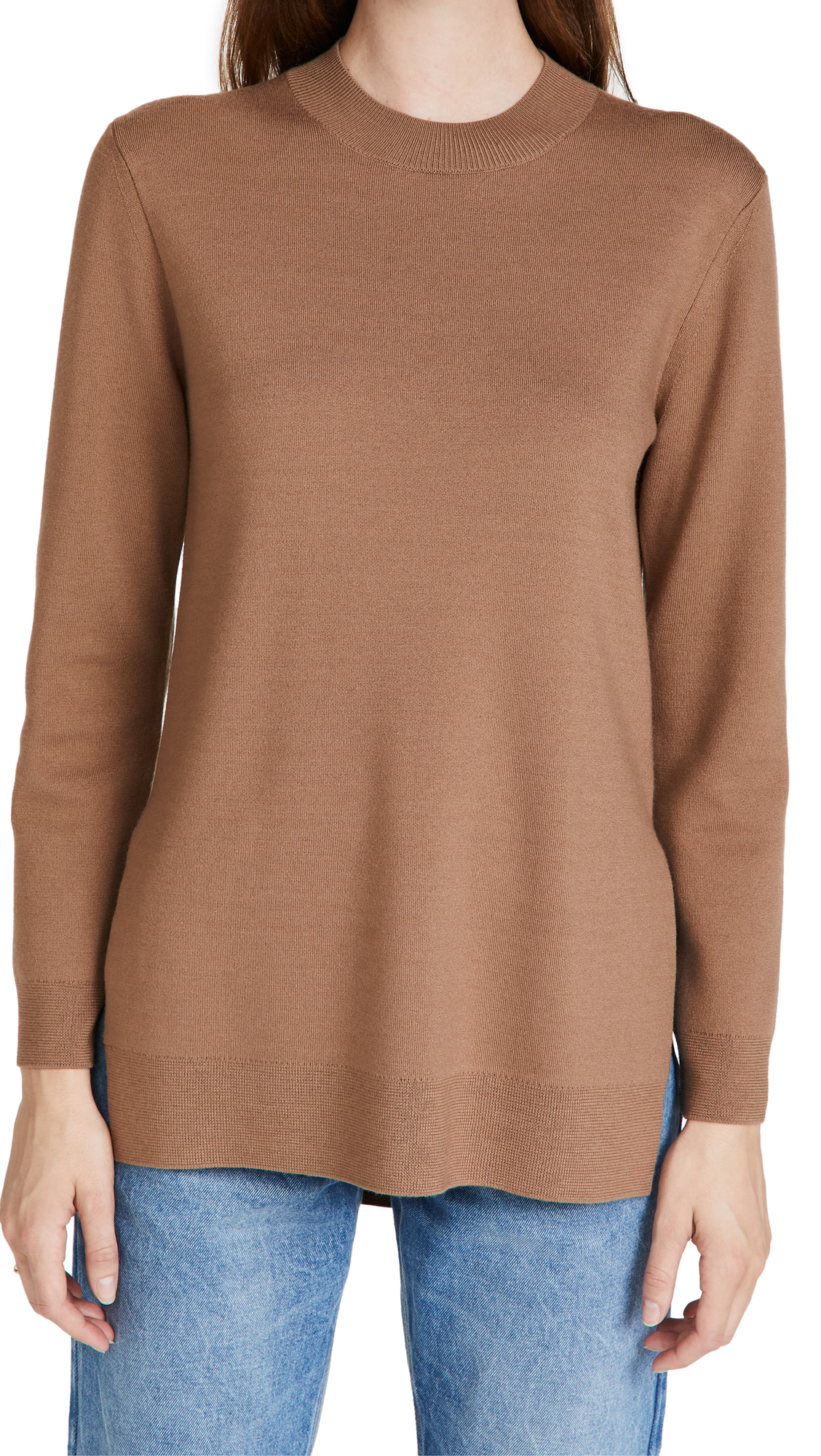Theory Women's Interlock Tunic Top - Soft Stretch Casual Blouse for Work & Everyday Wear | Perfect for Office, Date Night & Weekend Outfits