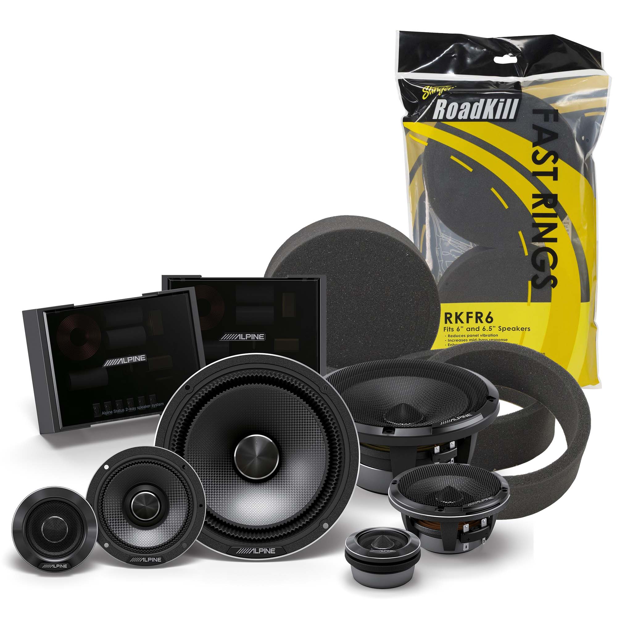 Alpine HDZ 653 Status Series Hi-Res 6.5