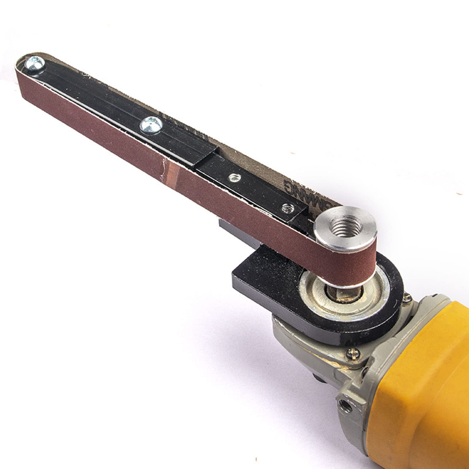 CHICIRIS Angle Grinder to Belt Sander Adapter - 100/125mm Mini Power Tool Converter for Woodworking, Metal Polishing & DIY Projects | Perfect for Sanding, Trimming & Finishing Wood, Metal & Plastic Surfaces