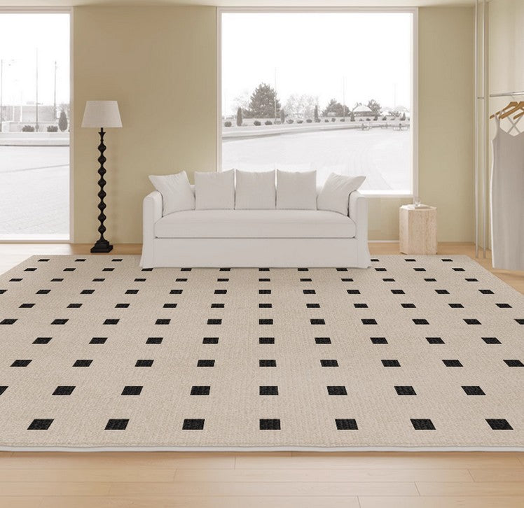 Abstract Geometric Area Rugs - Modern Contemporary Soft Living Room Carpet, Bedside Runner, Dining Room Floor Mat & Office Decor - Perfect for Home, Apartment & Workspace