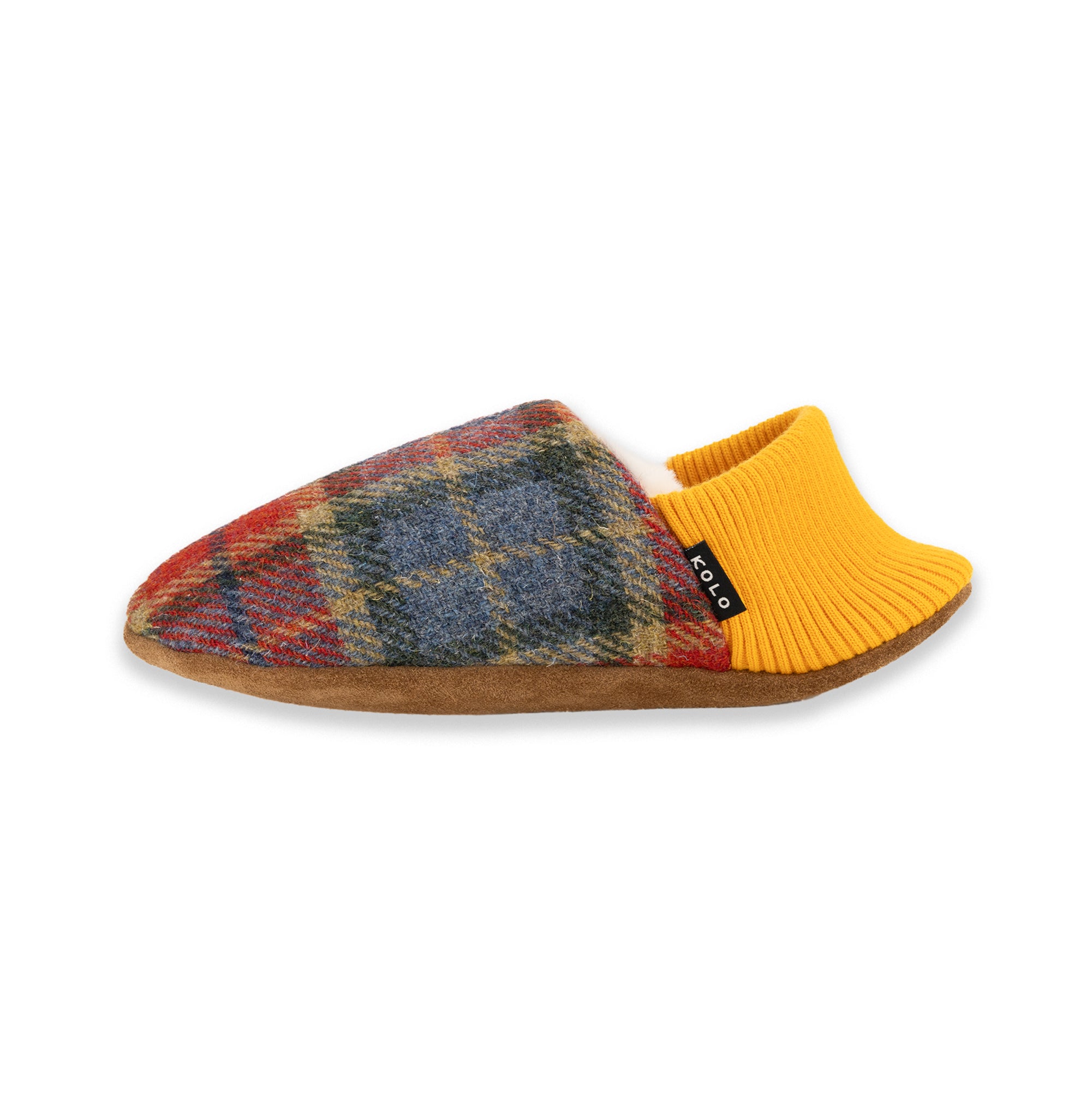 Finn Tweed House Shoes - Warm Fur Lined Indoor Slippers for Men & Women - Cozy Home Comfort for Winter & Relaxation