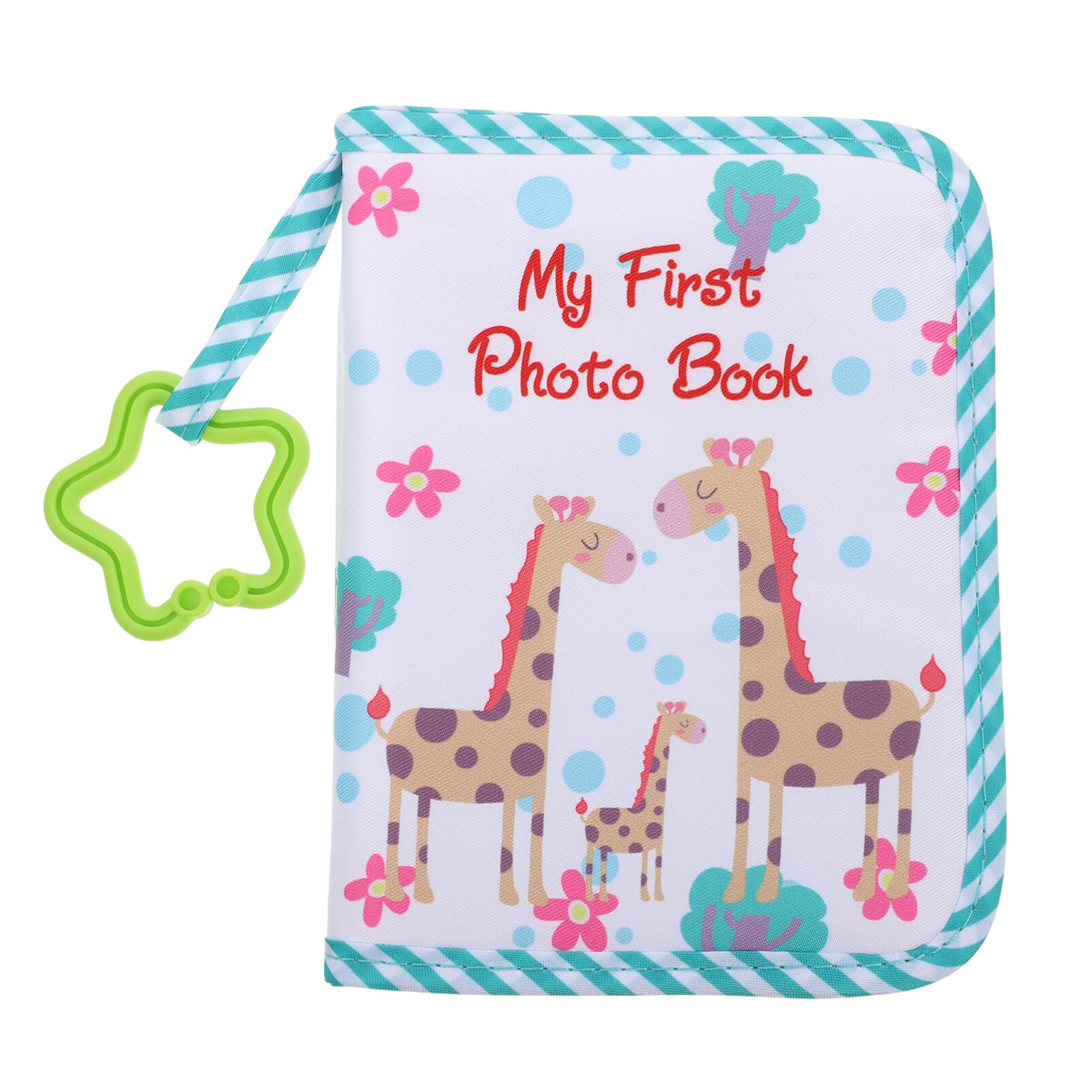 Soft Cloth Baby Photo Album - Woodland Animal Theme First Year Memory Book for Newborns & Toddlers | Perfect Baby Shower Gift for New Parents | Nursery Decor, First Birthday Keepsake & Childhood Milestone Organizer