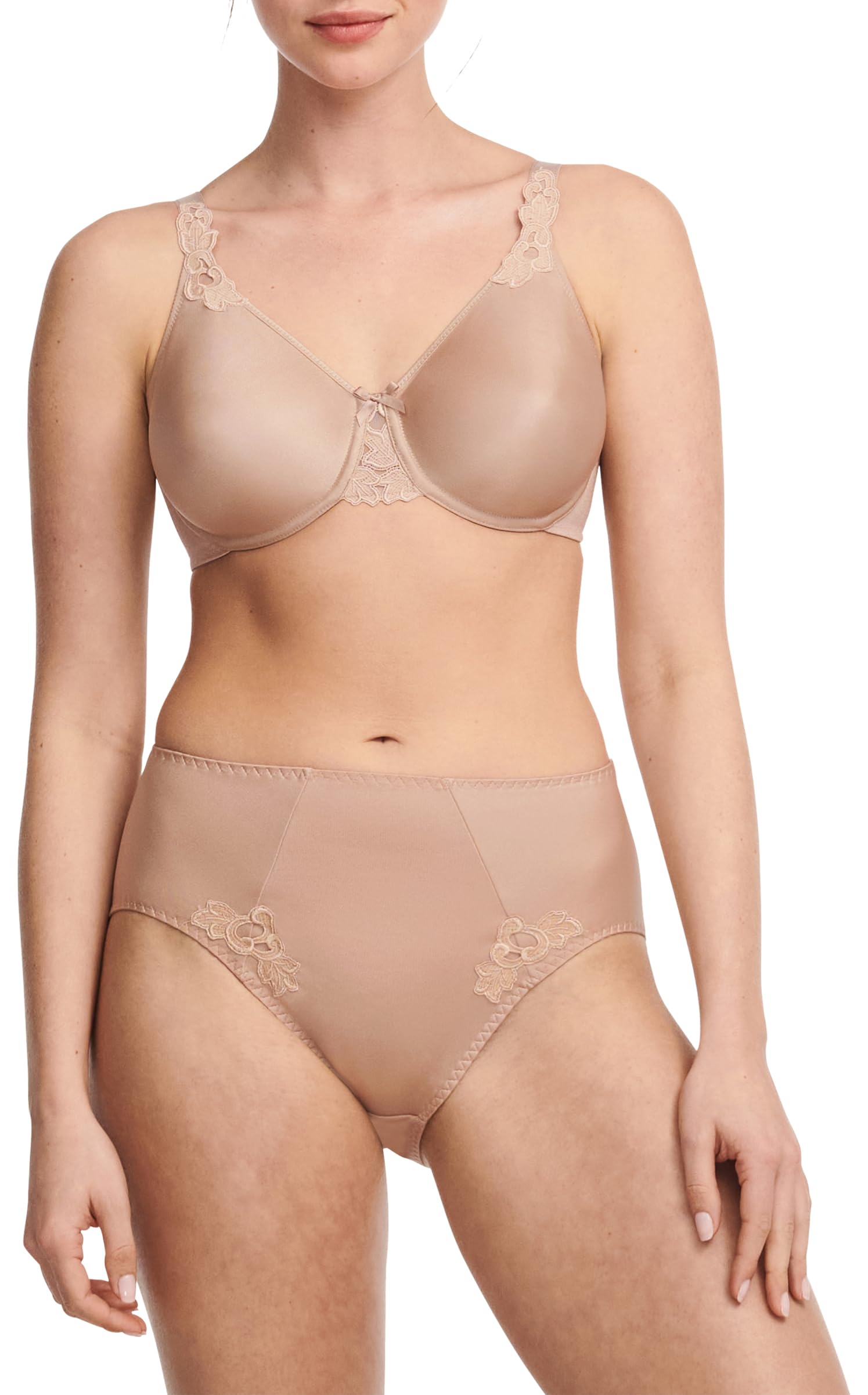 Chantelle Women's Plus Size Hedona Seamless Unlined Bra - Comfortable Wireless Support for Everyday Wear & Lounge