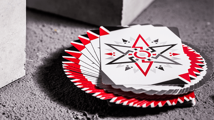 Premium Red Cardistry Fanning Deck - Perfect for Magic Tricks, Card Flourishes, and Professional Cardistry Performances