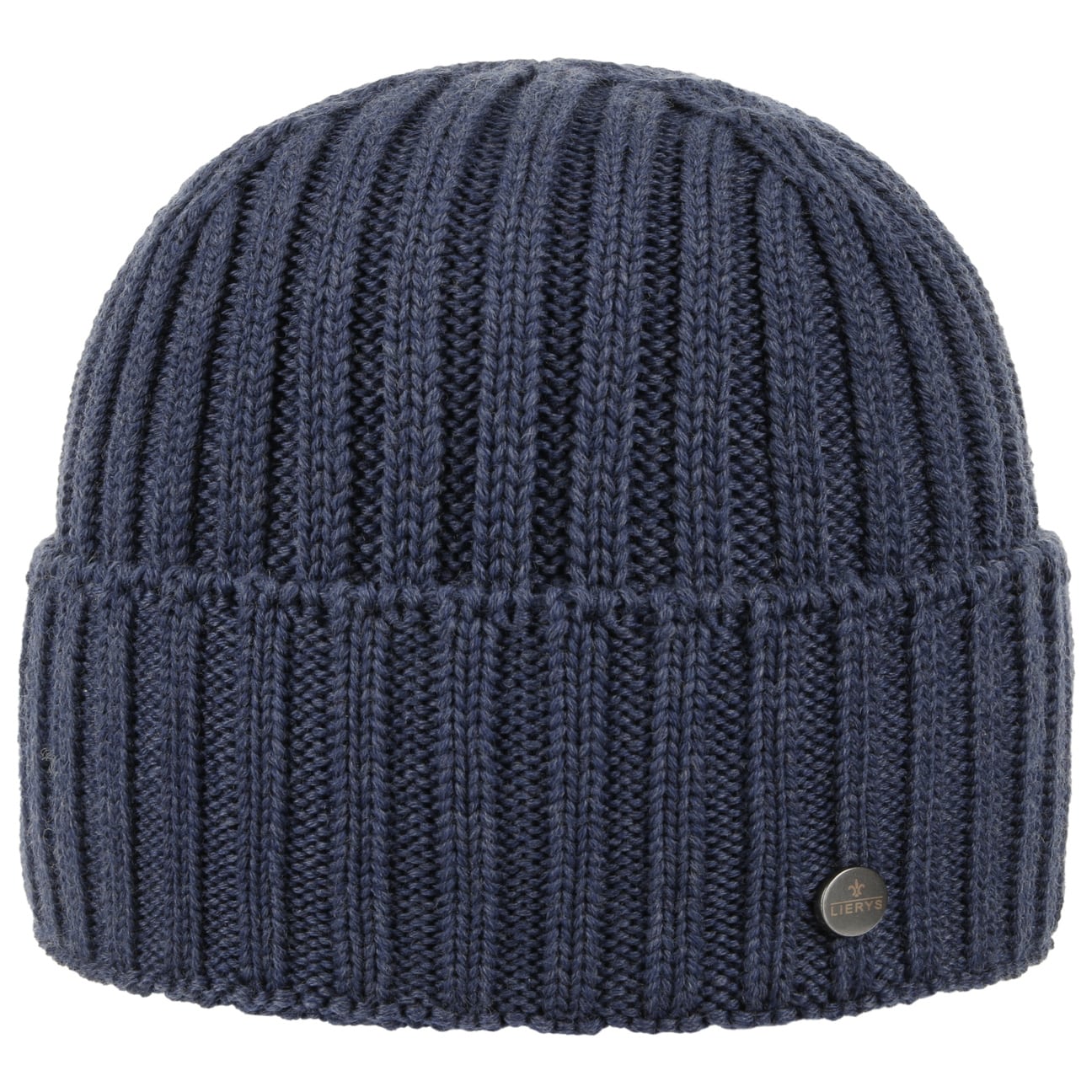 Lierys Merino Wool Rib Knit Beanie - Soft Winter Hat for Men & Women - Perfect for Skiing, Hiking & Cold Weather Activities